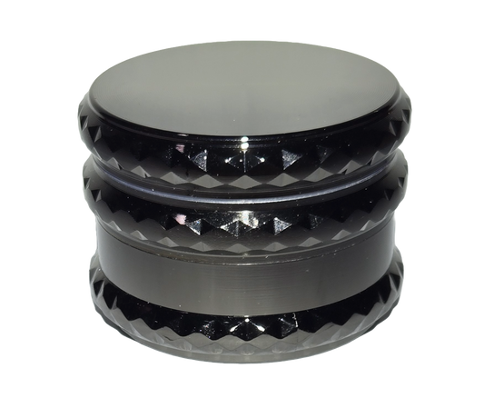 2" Tall Magnetic Gun Metal Zinc Alloy Spice Tobacco Herb Grinder (Copy)